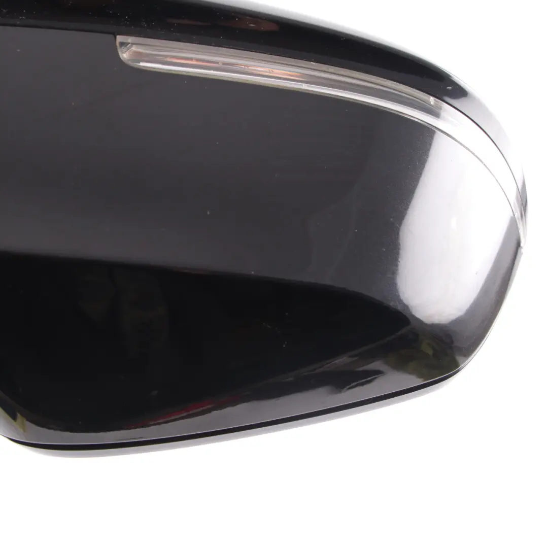 Wing Mirror BMW F21 F22 Right O/S High Gloss Heated Black Sapphire 475 6 Pins