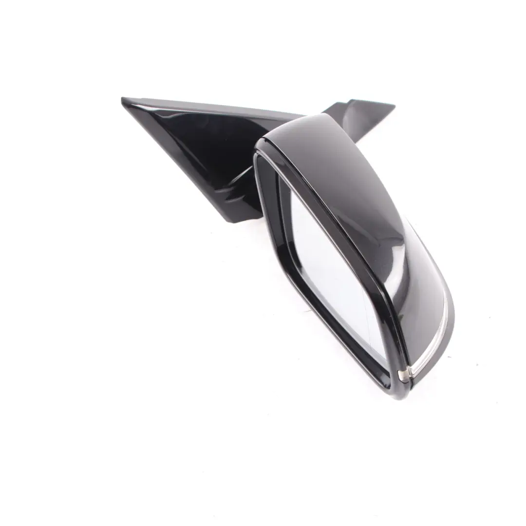 Wing Mirror BMW F21 F22 Right O/S High Gloss Heated Black Sapphire 475 6 Pins