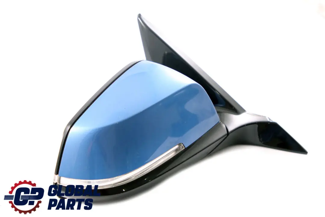 BMW 1 2 Series F21 F22 Right Wing Mirror O/S High Gloss Estorilblau Blue B45