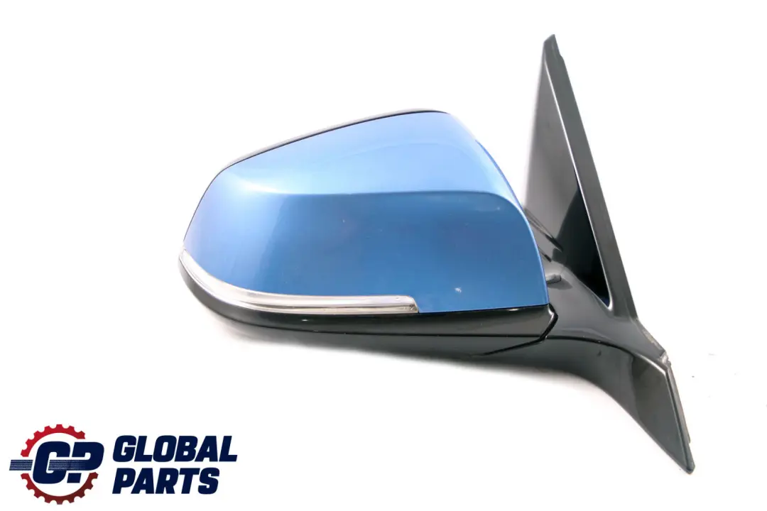 BMW 1 2 Series F21 F22 Right Wing Mirror O/S High Gloss Estorilblau Blue B45