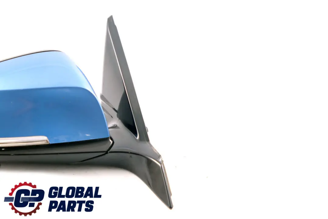 BMW 1 2 Series F21 F22 Right Wing Mirror O/S High Gloss Estorilblau Blue B45