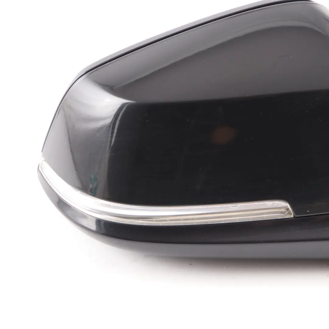 BMW F21 F22 Right Wing Mirror O/S High Gloss Schwarz 2 Black - 668