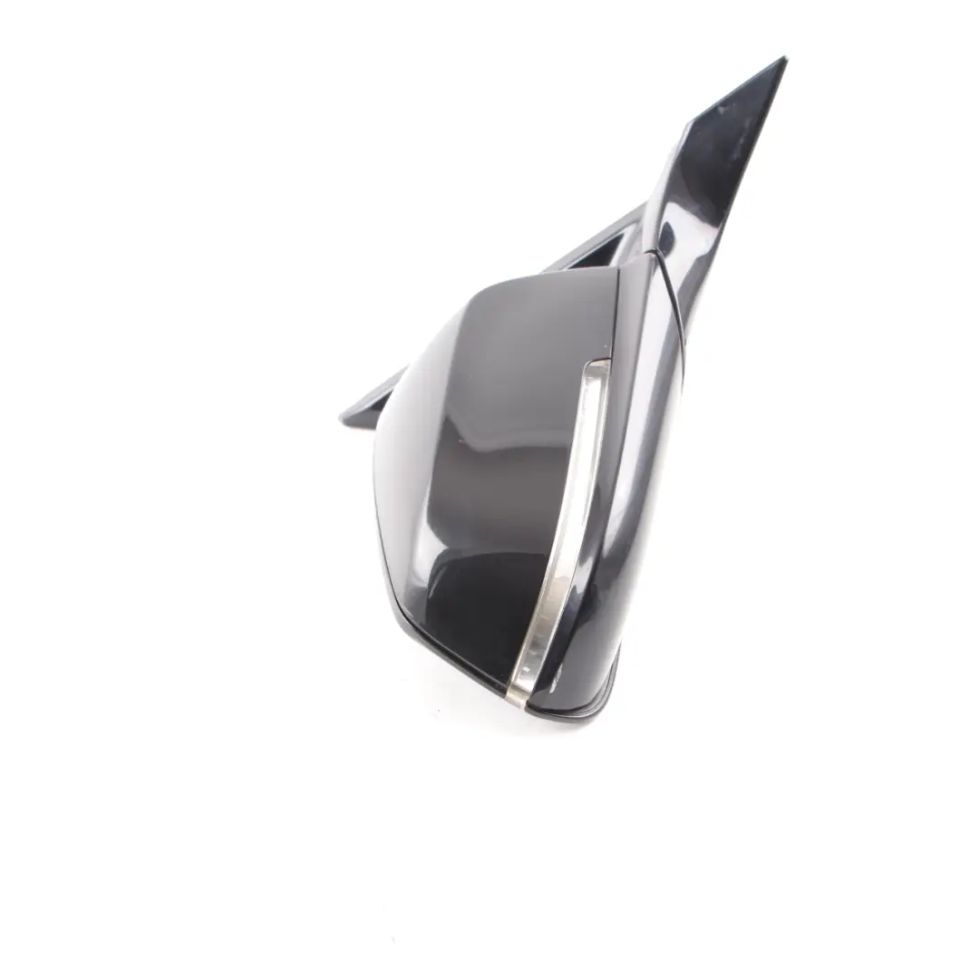 BMW F21 F22 Right Wing Mirror O/S High Gloss Schwarz 2 Black - 668