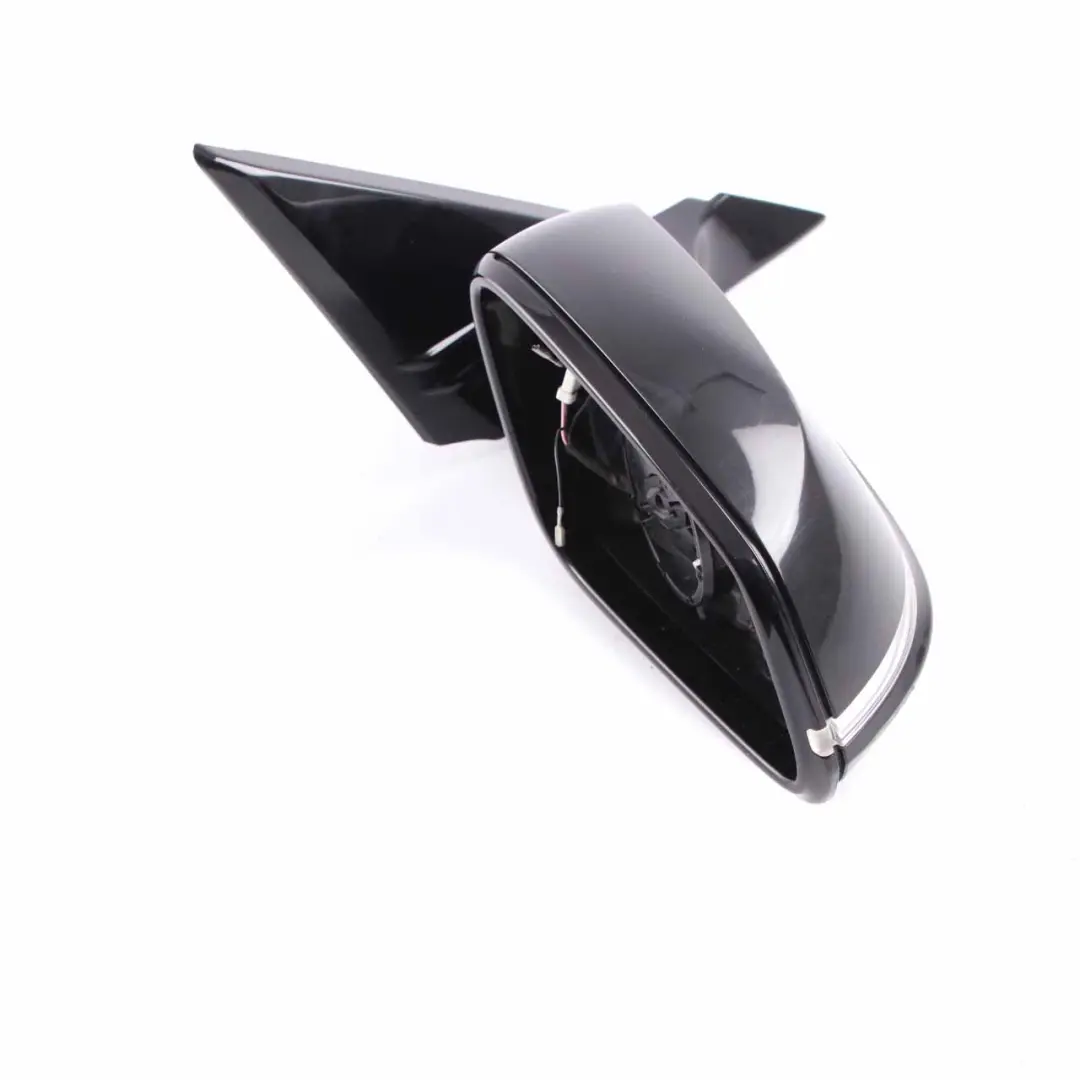 Wing Mirror BMW F21 F22 Auto Dip High Gloss Right O/S Black Sapphire Metallic