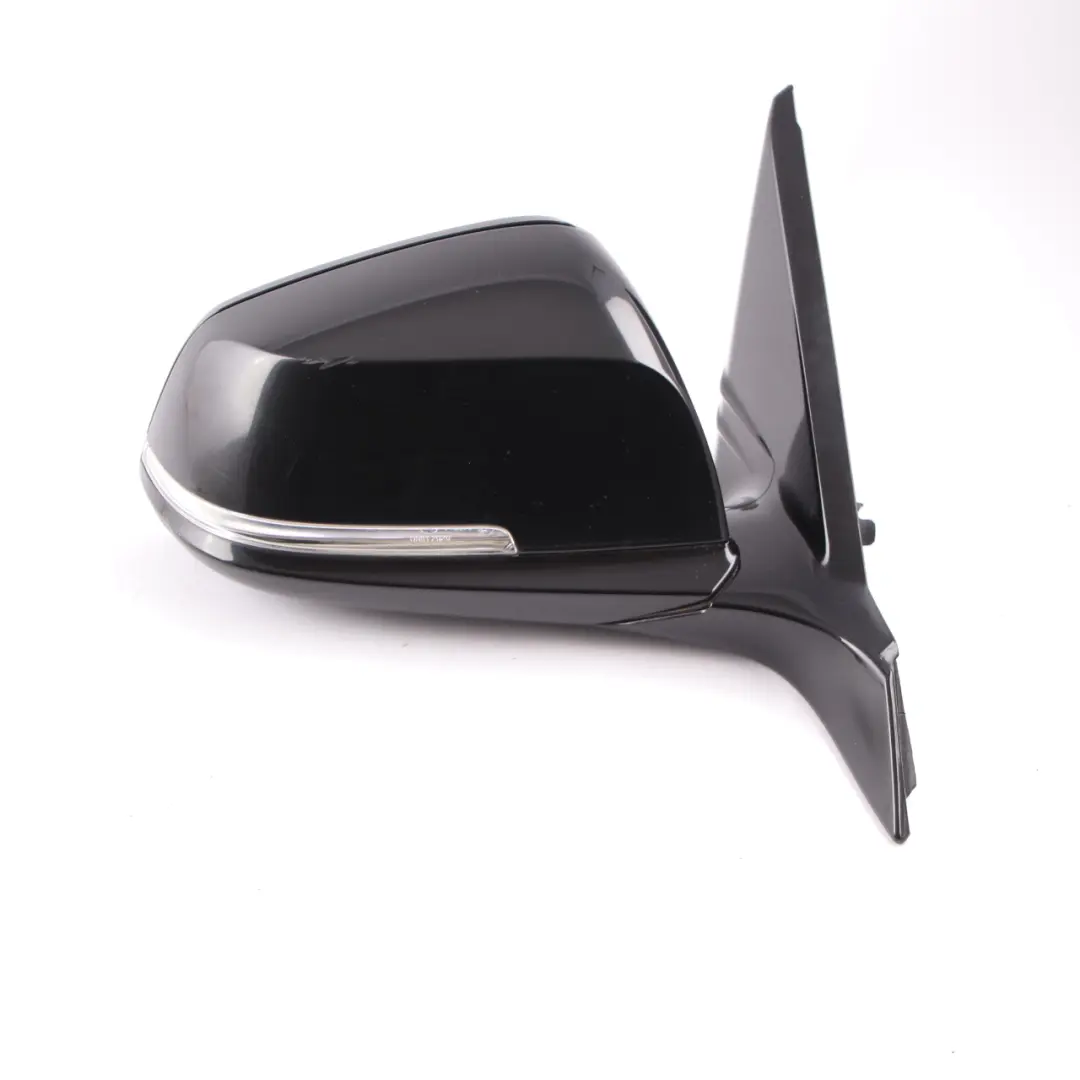 Wing Mirror BMW F21 F22 Auto Dip High Gloss Right O/S Black Sapphire Metallic