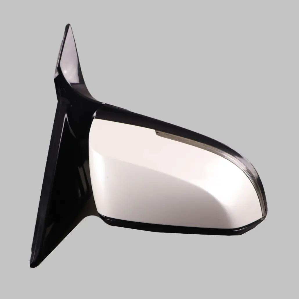 Wing Mirror BMW F21 F22 Right O/S Heated Auto Dip High Gloss  Mineral White -A96