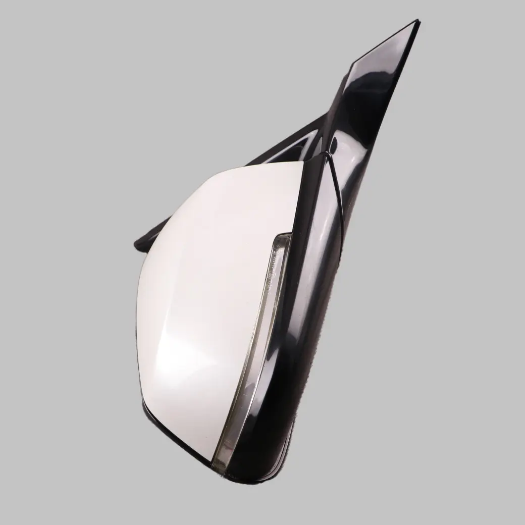 Wing Mirror BMW F21 F22 Right O/S Heated Auto Dip High Gloss  Mineral White -A96