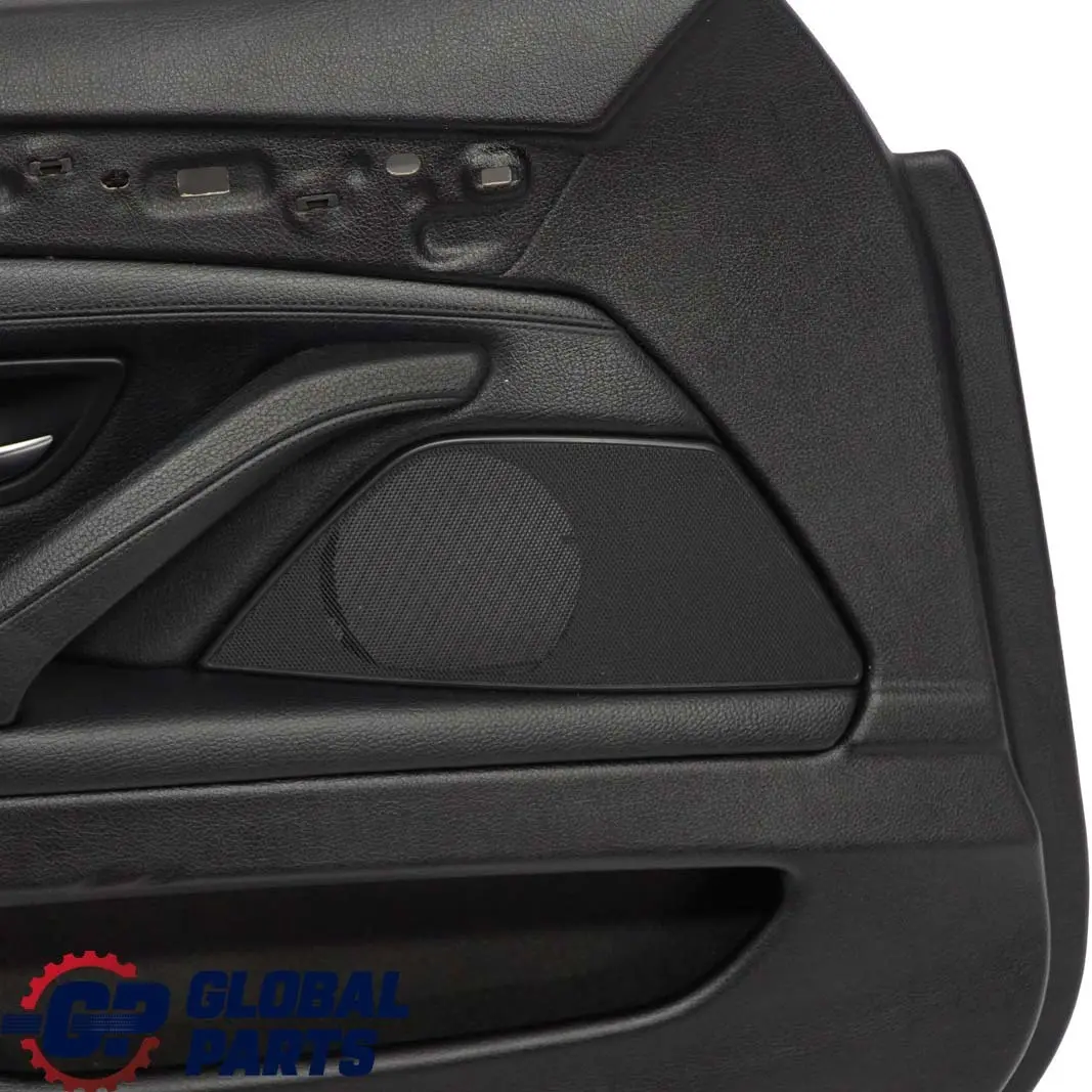 BMW 5 Series F10 F11 Front Left N/S Door Card Lining Panel Black Leather