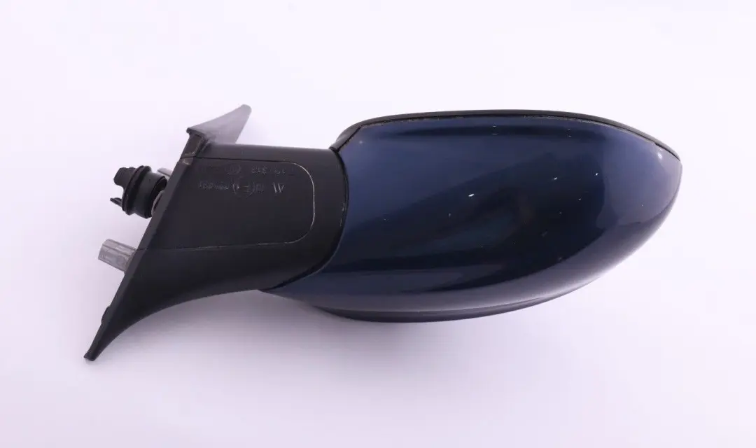 BMW Z4 Series E89 Power Fold Right Wing Mirror O/S Tiefseeblau Deep Sea Blue