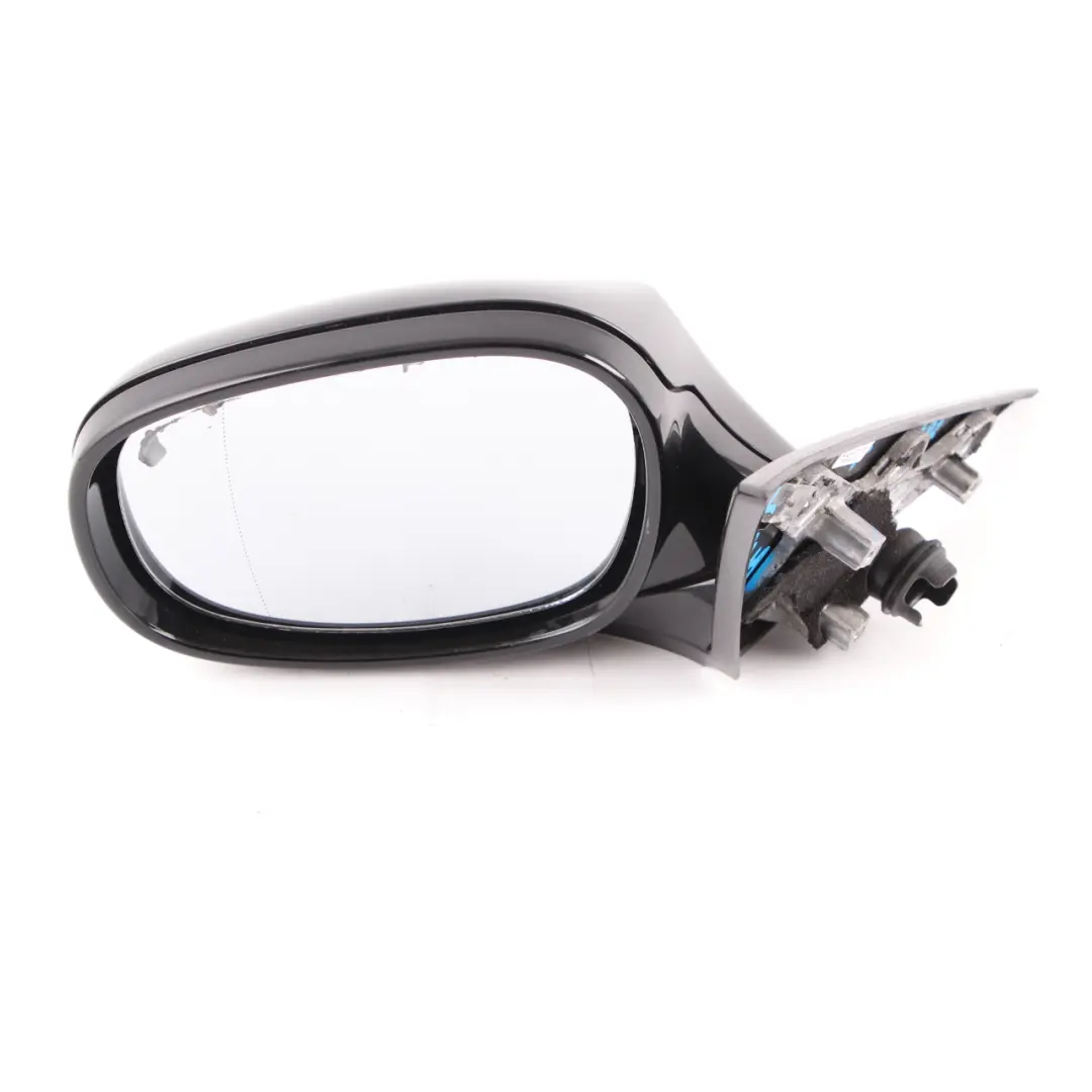 Wing Mirror BMW E81 E82 E88 M Sport Auto Dip Left Black Sapphire Metallic 475