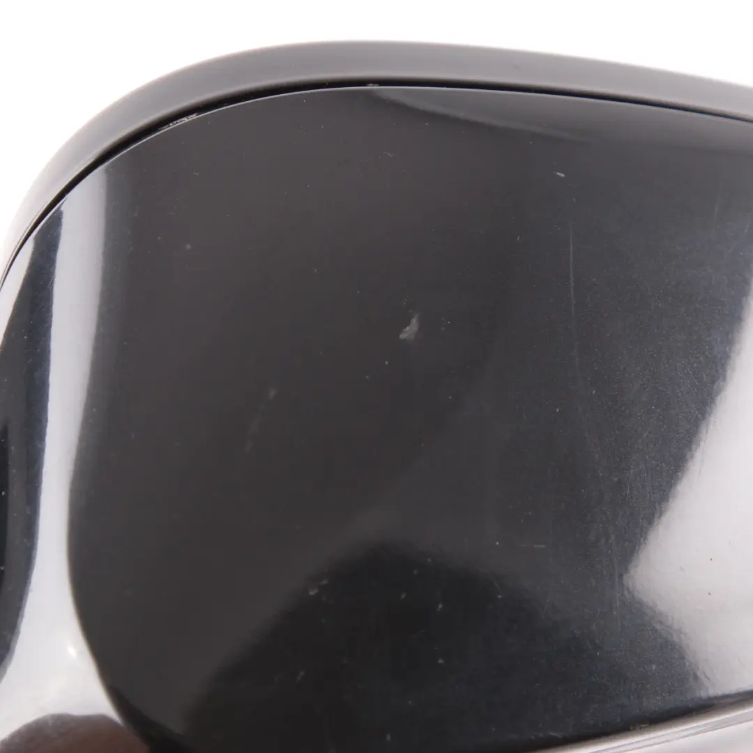 Wing Mirror BMW E81 E82 E88 M Sport Auto Dip Left Black Sapphire Metallic 475