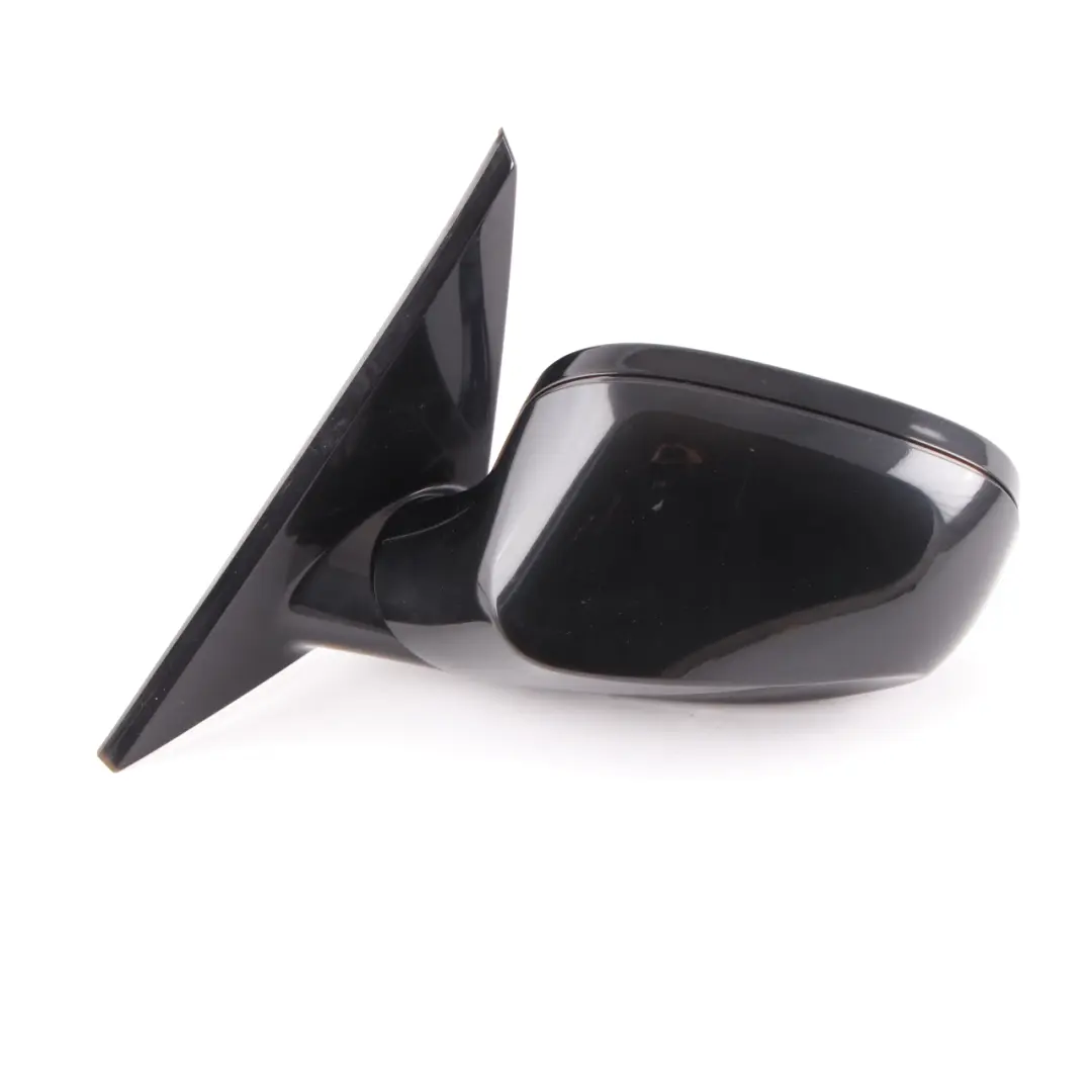 Wing Mirror BMW E81 E82 E88 M Sport Auto Dip Left Black Sapphire Metallic 475