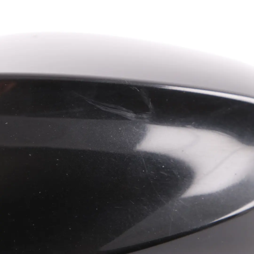 Wing Mirror BMW E81 E82 E88 M Sport Auto Dip Left Black Sapphire Metallic 475