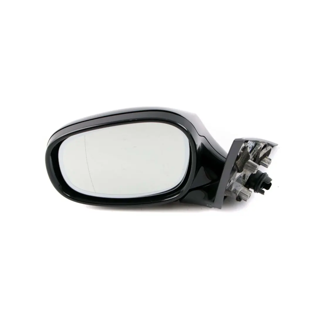 BMW E81 E82 E88 M Sport Auto Dip Left Wing Mirror Carbonschwarz Carbon Black