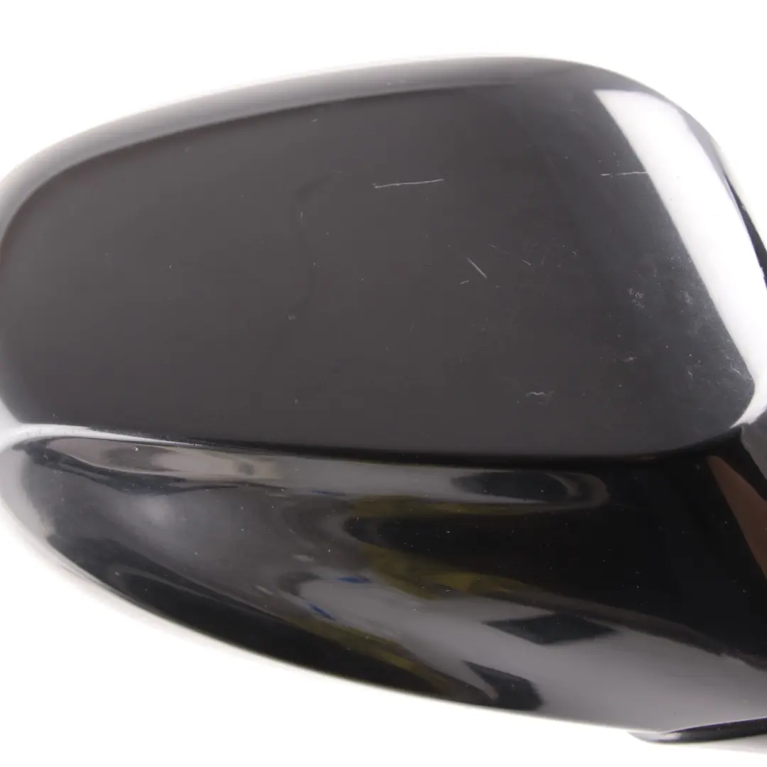 Wing Mirror BMW E81 E82 E88 M Sport Auto Dip Right Black Sapphire Metallic 475