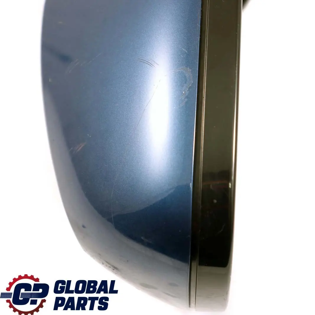 BMW 1 E87 LCI Power Fold High Gloss Left Wing Mirror N/S Le Mans Blau Blue 381