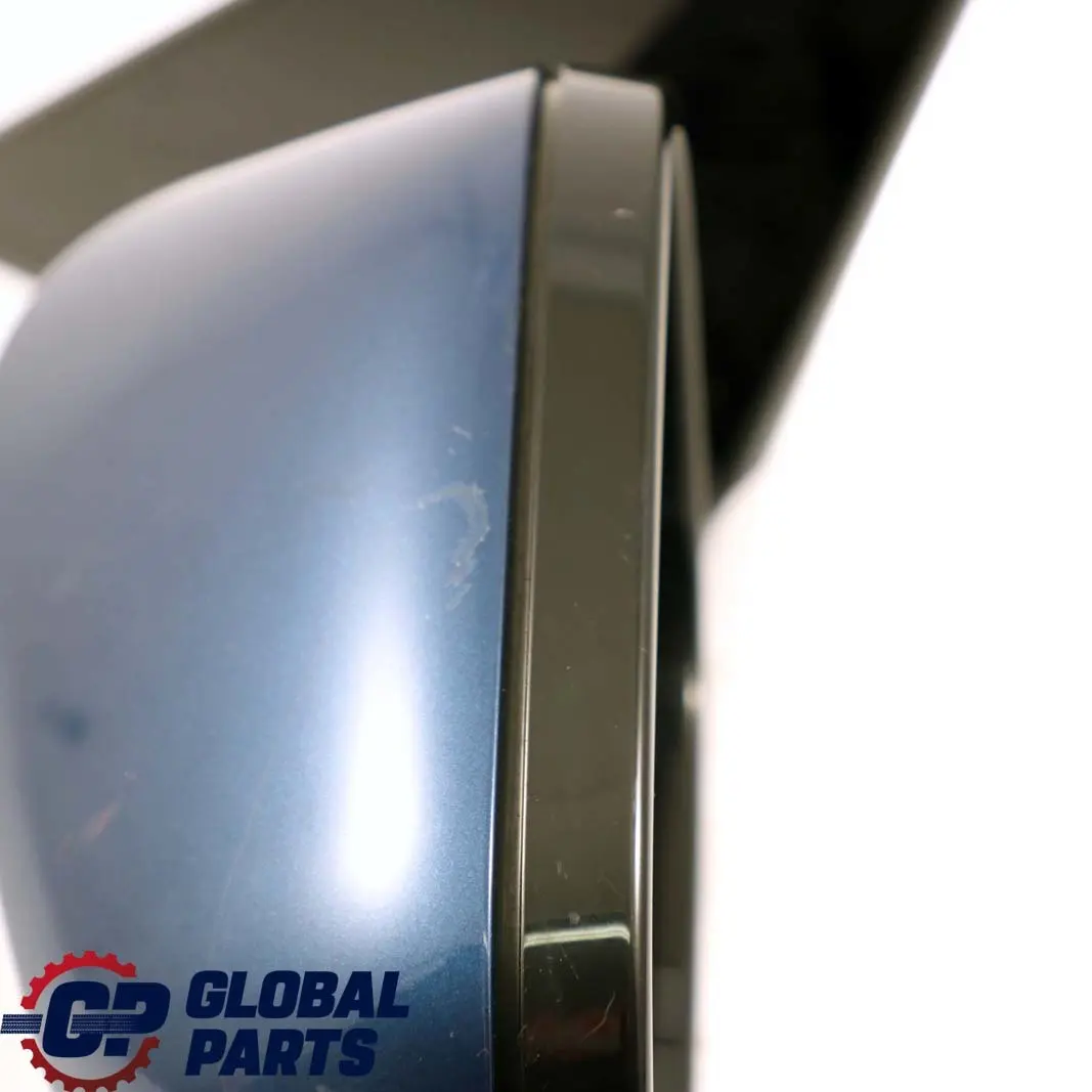 BMW 1 E87 LCI Power Fold High Gloss Left Wing Mirror N/S Le Mans Blau Blue 381