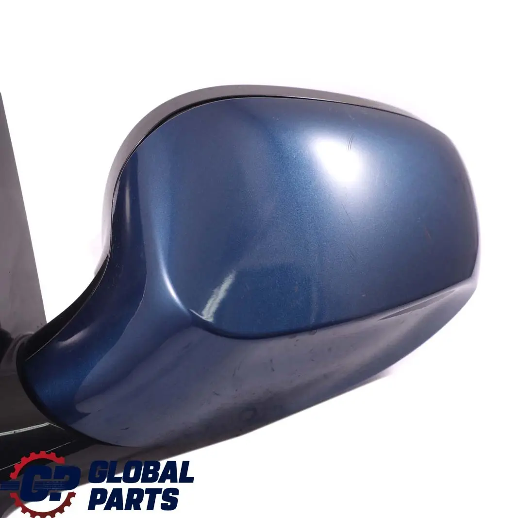 BMW 1 E87 LCI Power Fold High Gloss Left Wing Mirror N/S Le Mans Blau Blue 381