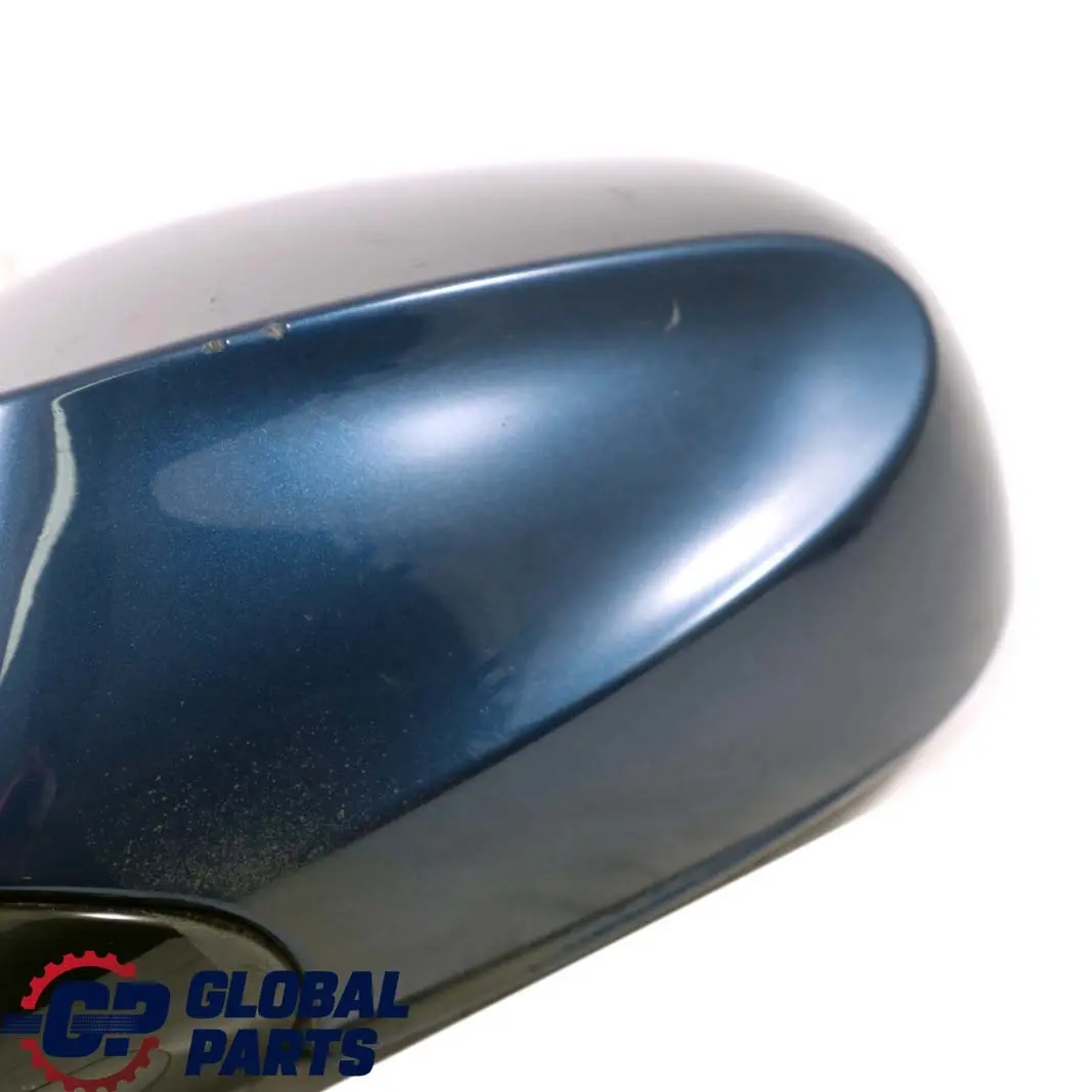 BMW 1 E87 LCI Power Fold High Gloss Left Wing Mirror N/S Le Mans Blau Blue 381