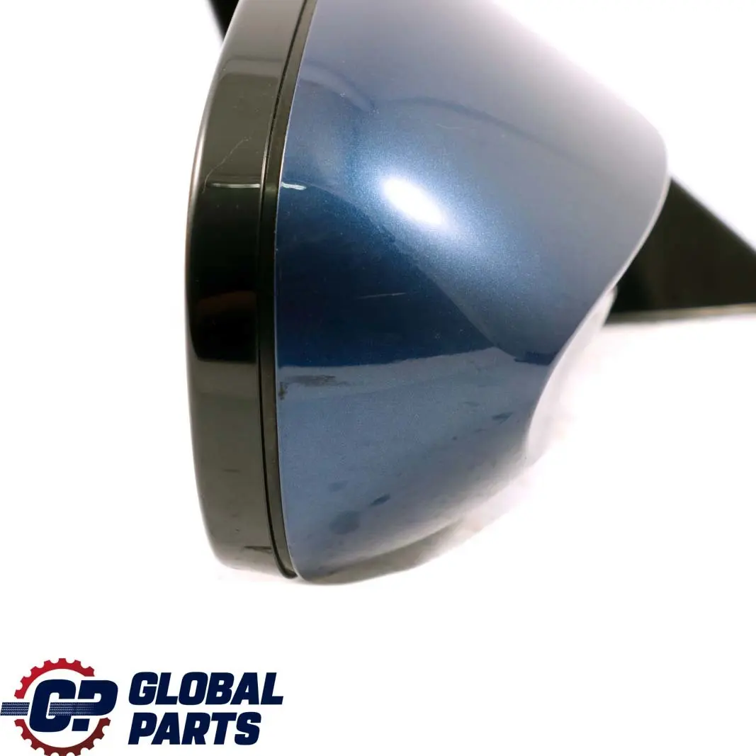 BMW 1 E87 LCI Power Fold High Gloss Right Wing Mirror O/S Le Mans Blau Blue 381