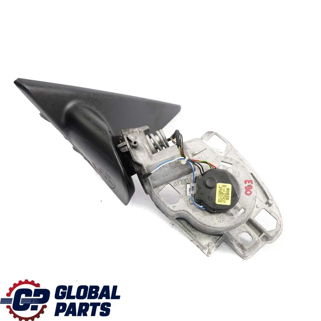 BMW 3 Series E90 E91 LCI Power Fold Left Wing Mirror N/S Base Frame