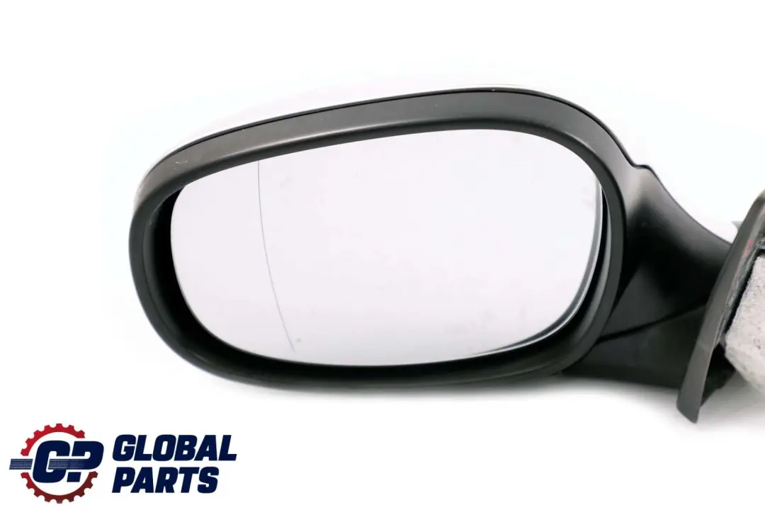 BMW 3 Series E90 E91 LCI Power Fold Left Wing Mirror N/S Titansilber Silver 354