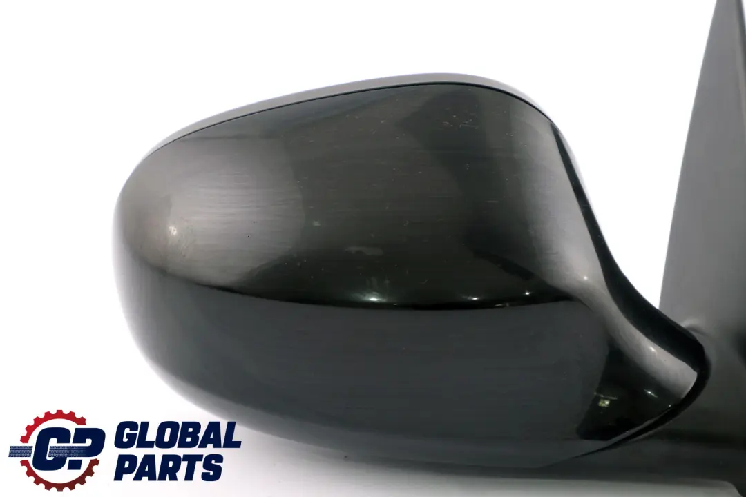 BMW 3 Series E90 E91 LCI Power Fold Heated Right Wing Mirror O/S Schwarz Black