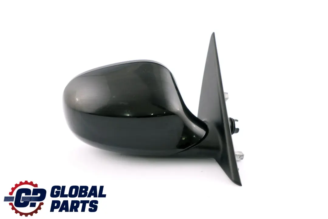 BMW 3 Series E90 E91 LCI Power Fold Heated Right Wing Mirror O/S Schwarz Black