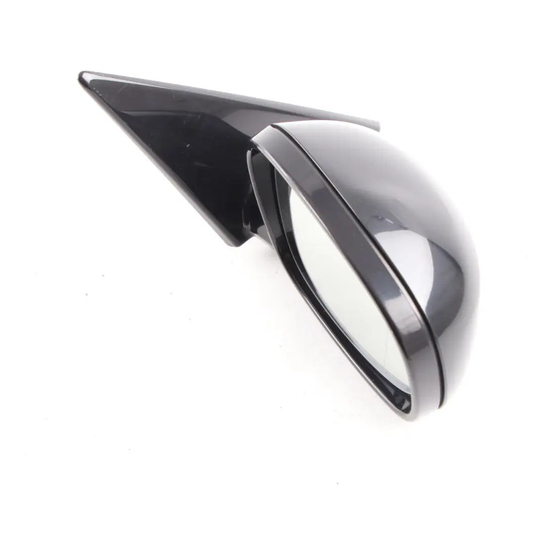 BMW E90 LCI High Gloss Auto Dip Right Wing Mirror O/S Black Sapphire - 475