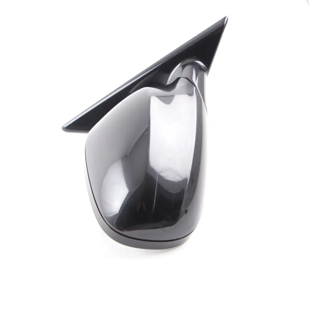 BMW E90 LCI High Gloss Auto Dip Right Wing Mirror O/S Black Sapphire - 475