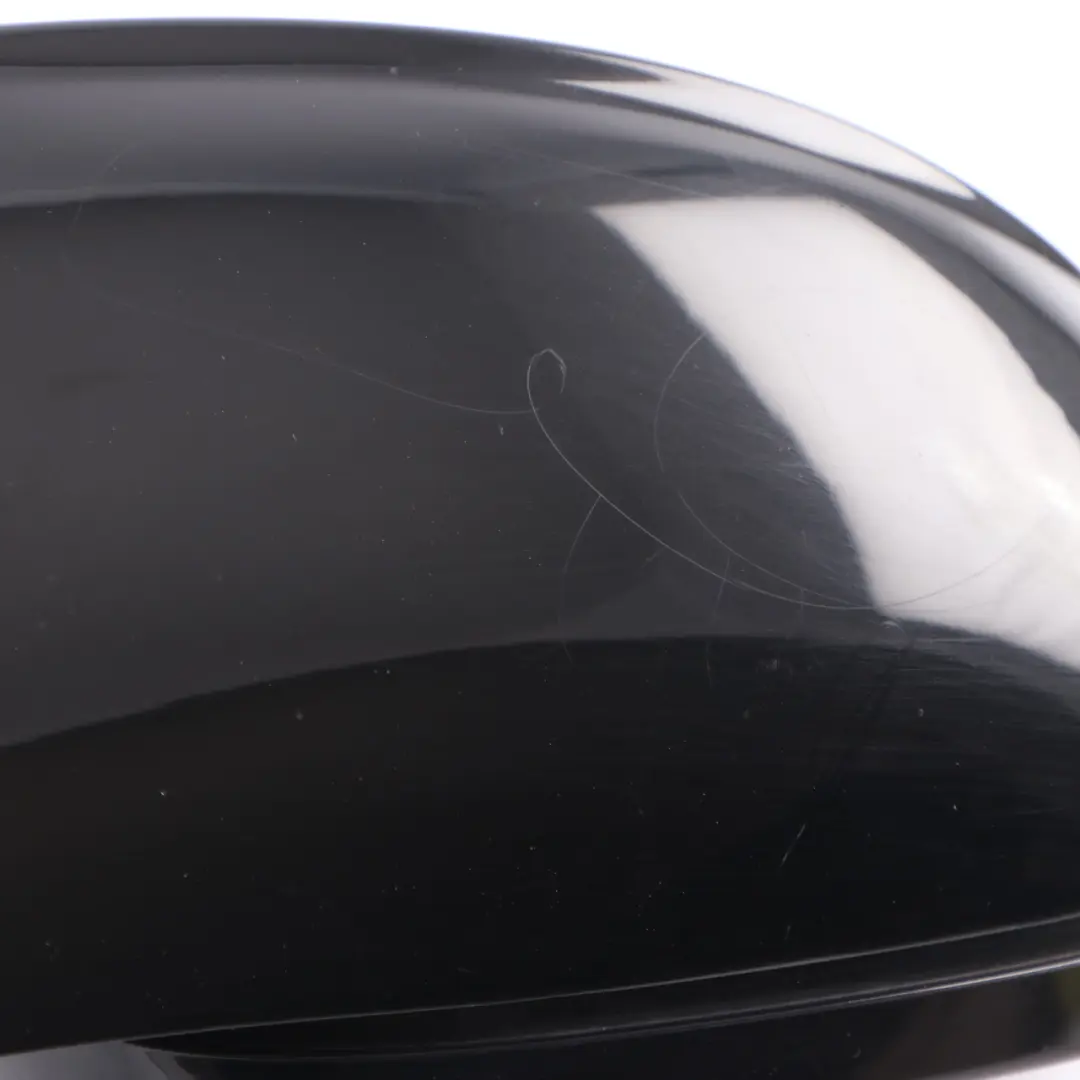 Wing Mirror BMW E92 E93 LCI Power Fold High Gloss Door Right O/S Black