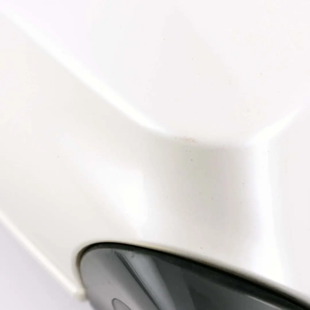 BMW 3 E92 LCI Power Fold High Gloss Right Wing Mirror O/S Mineral White A96