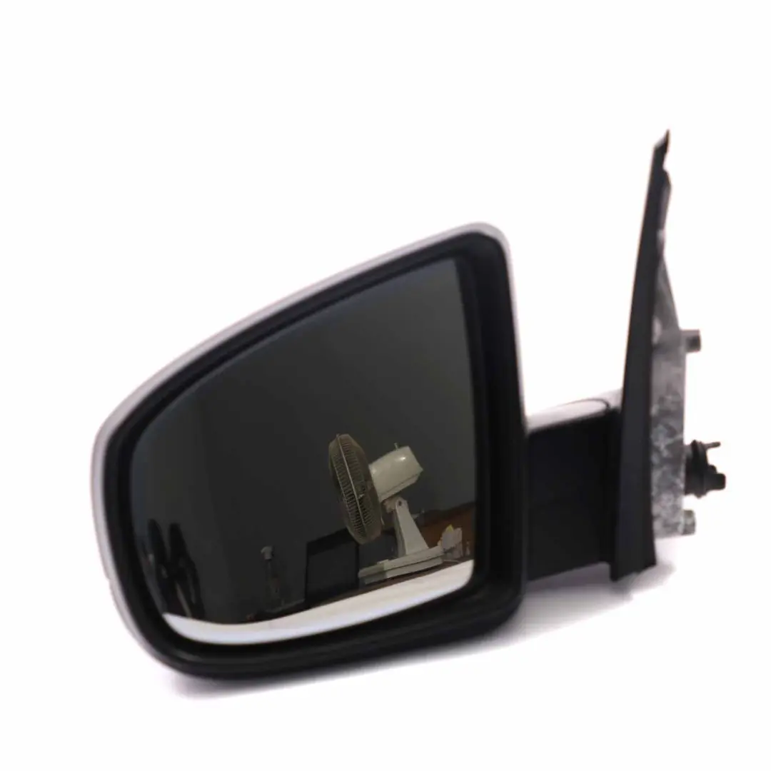 Wing Mirror BMW X5 E70 Auto Dip Heated Left Door N/S Titan Silver Metallic - 354