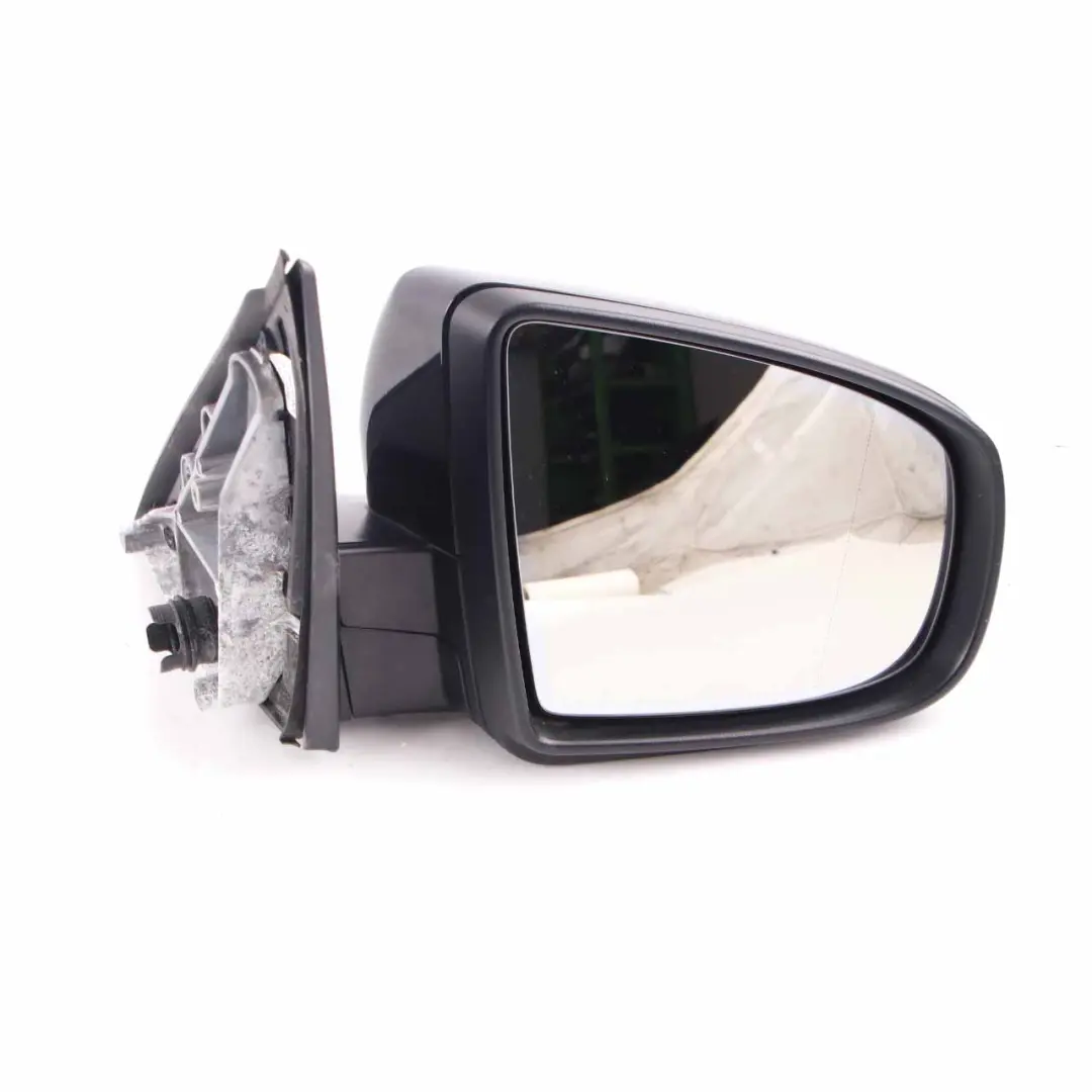 BMW X5 Series E70 Auto Dip Power Fold Right Wing Mirror O/S Black Sapphire 475