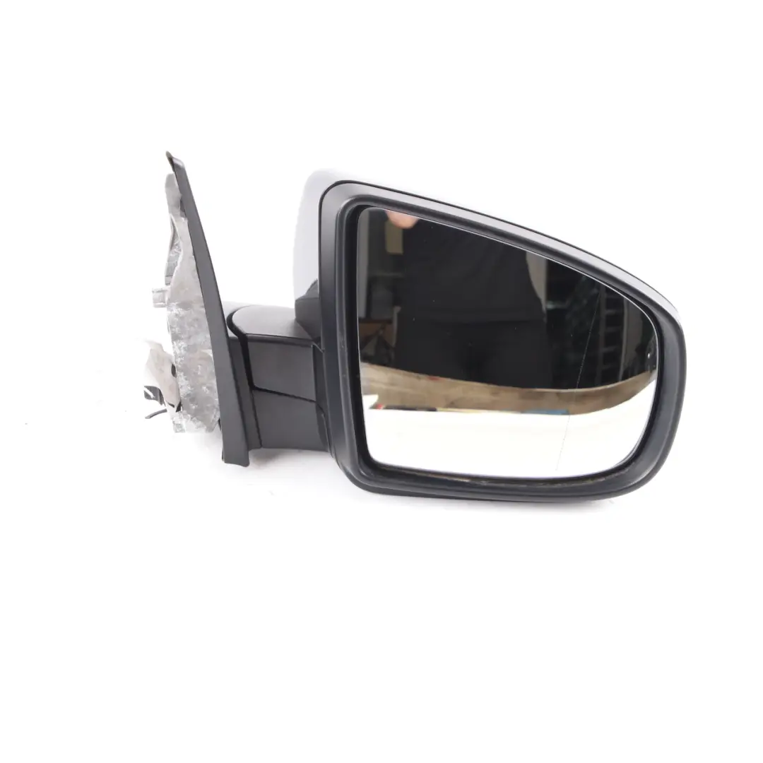 Door Wing Mirror BMW X5 E70 Auto Dip Power Fold Right O/S Black Sapphire 475