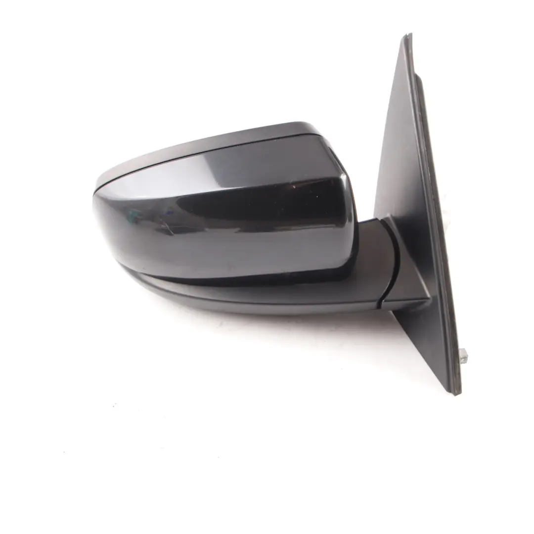 Door Wing Mirror BMW X5 E70 Auto Dip Power Fold Right O/S Black Sapphire 475