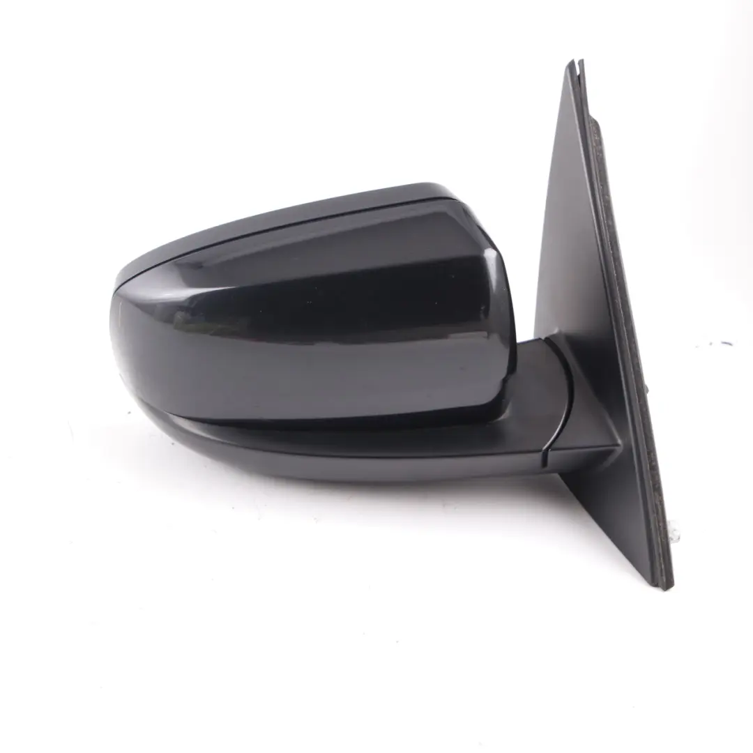 BMW X5 Series E70 Auto Dip Power Fold Right Wing Mirror O/S Black Sapphire 475