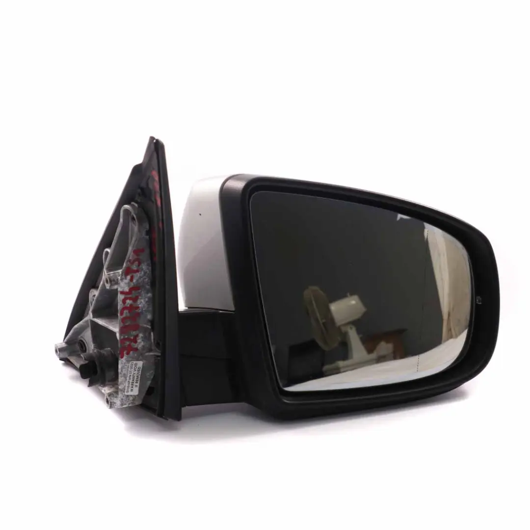 Wing Mirror BMW X5 E70 Auto Dip Power Fold Door Right O/S Titan Silver - 354