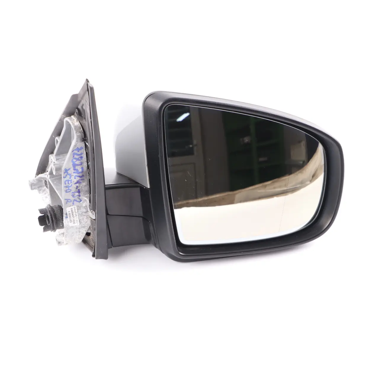 BMW X5 E70 Wing Mirror Auto Dip Power Fold Door Right O/S Titan Silver - 354