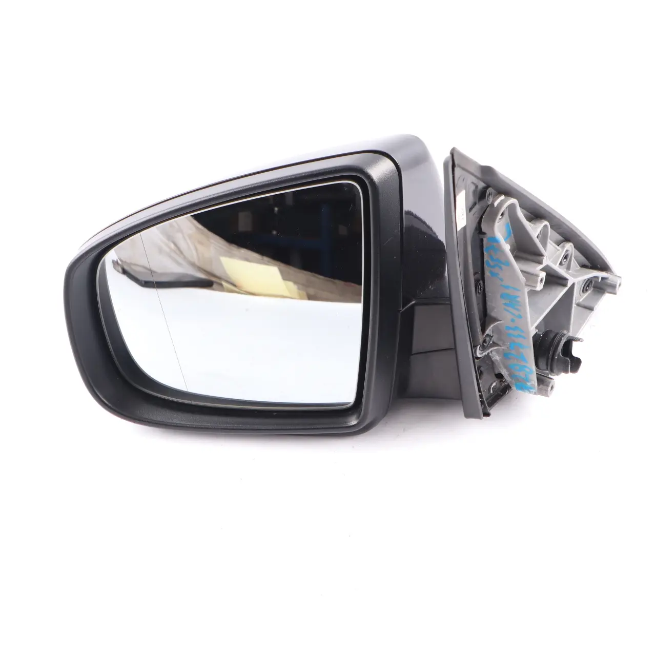 BMW X5 E70 Wing Mirror Outside Left N/S Memory Heated Carbonschwarz Black 416