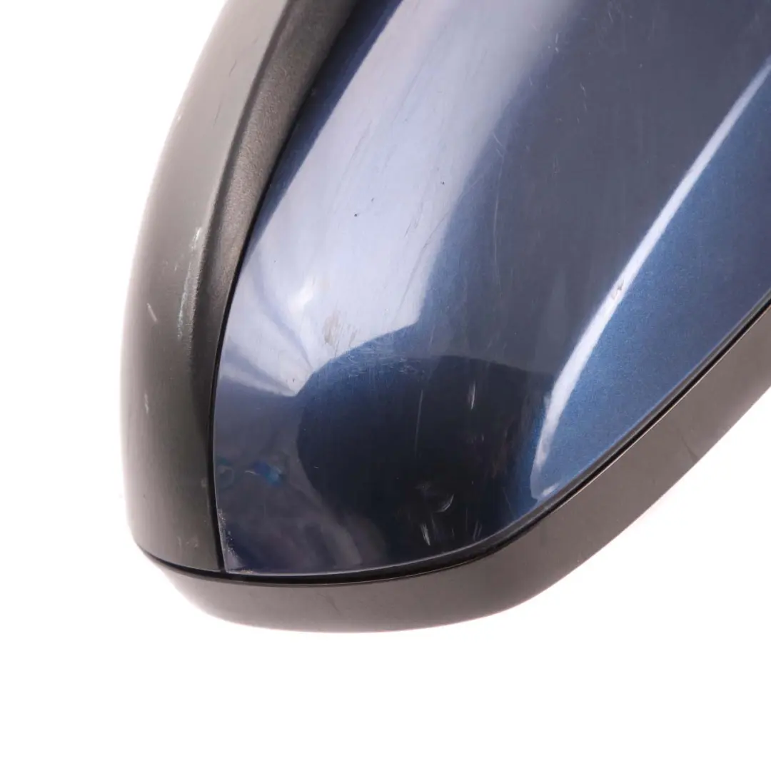 Wing Mirror Door BMW X5 E70 Outside Left Memory N/S Tiefseeblau Deep Sea Blue