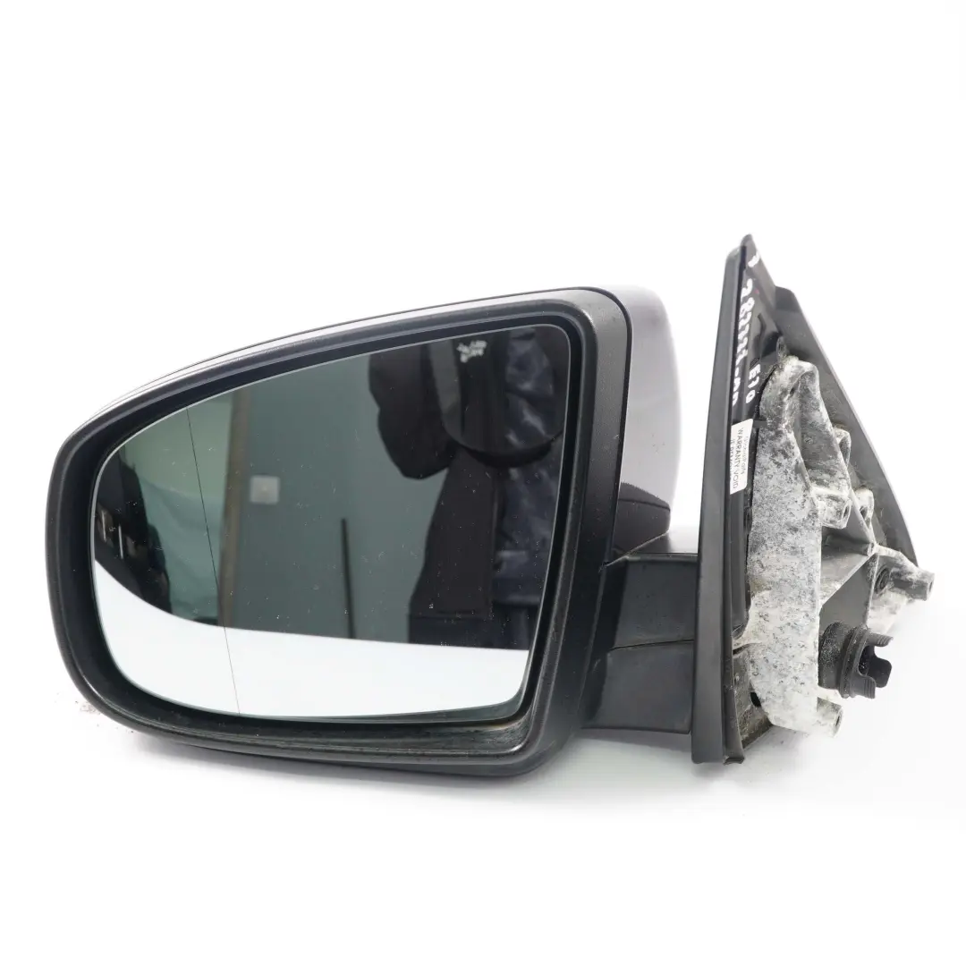 Wing Mirror Door BMW X5 E70 Outside Left Memory N/S Monacoblau Blue Metallic A35