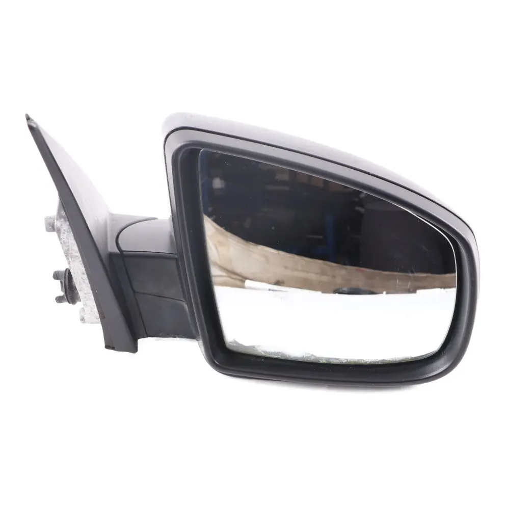 BMW X5 E70 Wing Mirror Outside Right O/S Memory Black Sapphire - 475 3 Pins