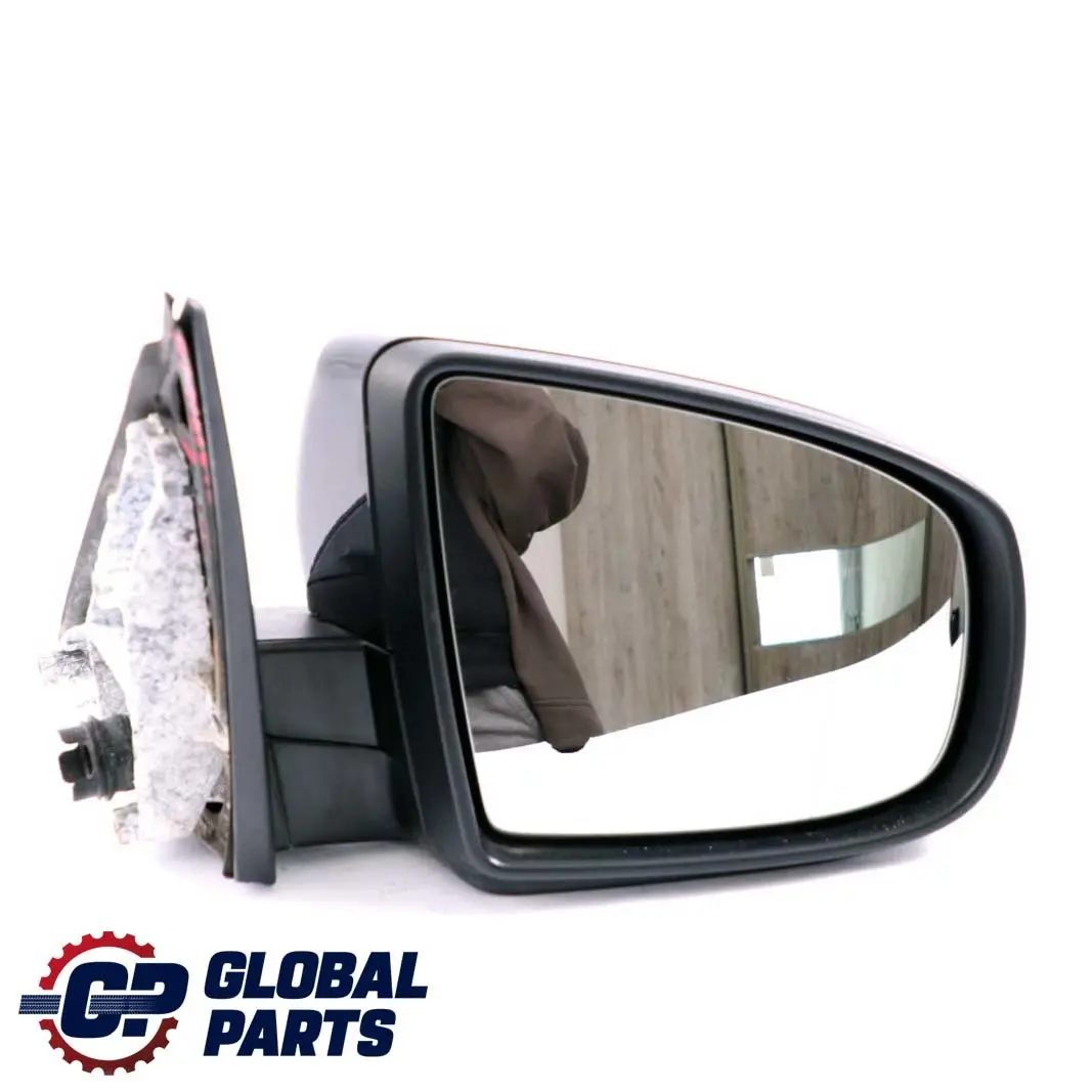 BMW X5 Series E70 Outside Right Wing Mirror Memory O/S Carbonschwarz Black 416