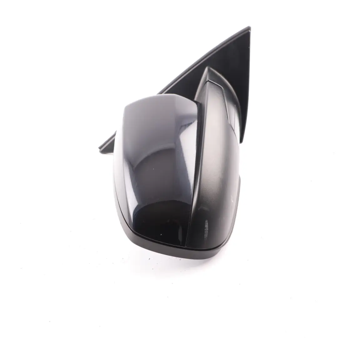 BMW X5 E70 Wing Mirror Right O/S Memory Heated Outside Carbonschwarz Black 416