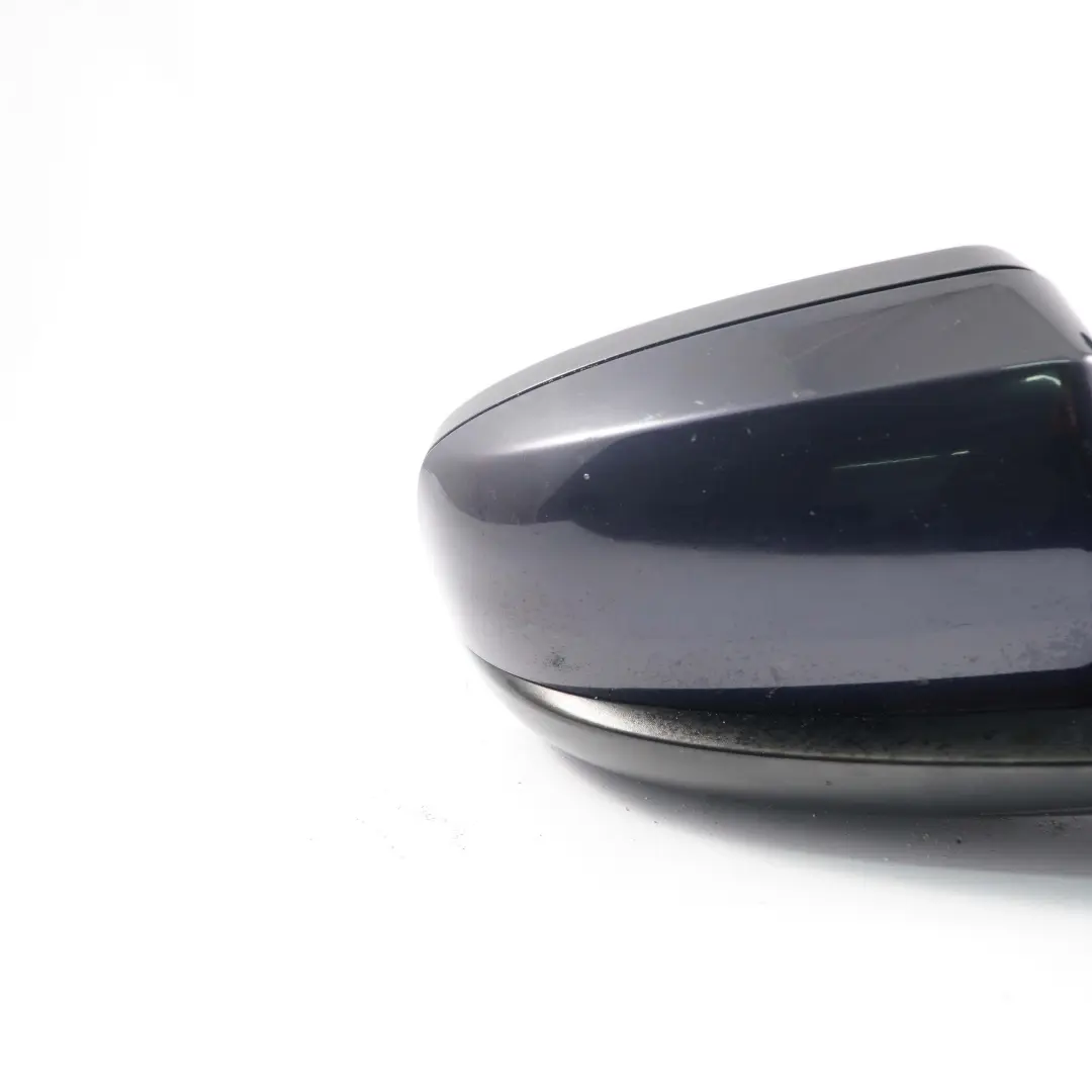 Wing Mirror BMW X5 E70 Right Memory O/S Door Monacoblau Metallic Monaco Blue A35