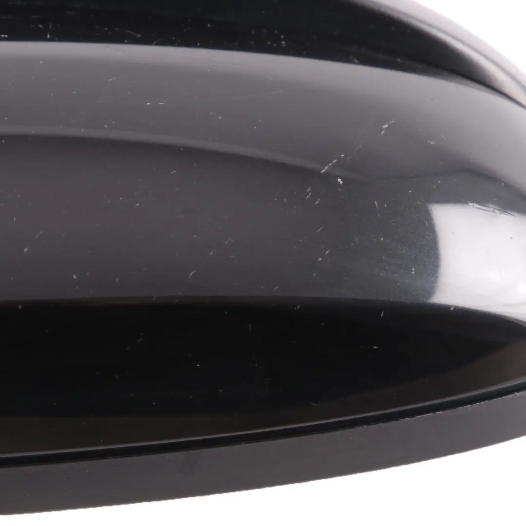 BMW X6 E71 Wing Mirror Heated Outside Right Door O/S Black Sapphire Metallic 475