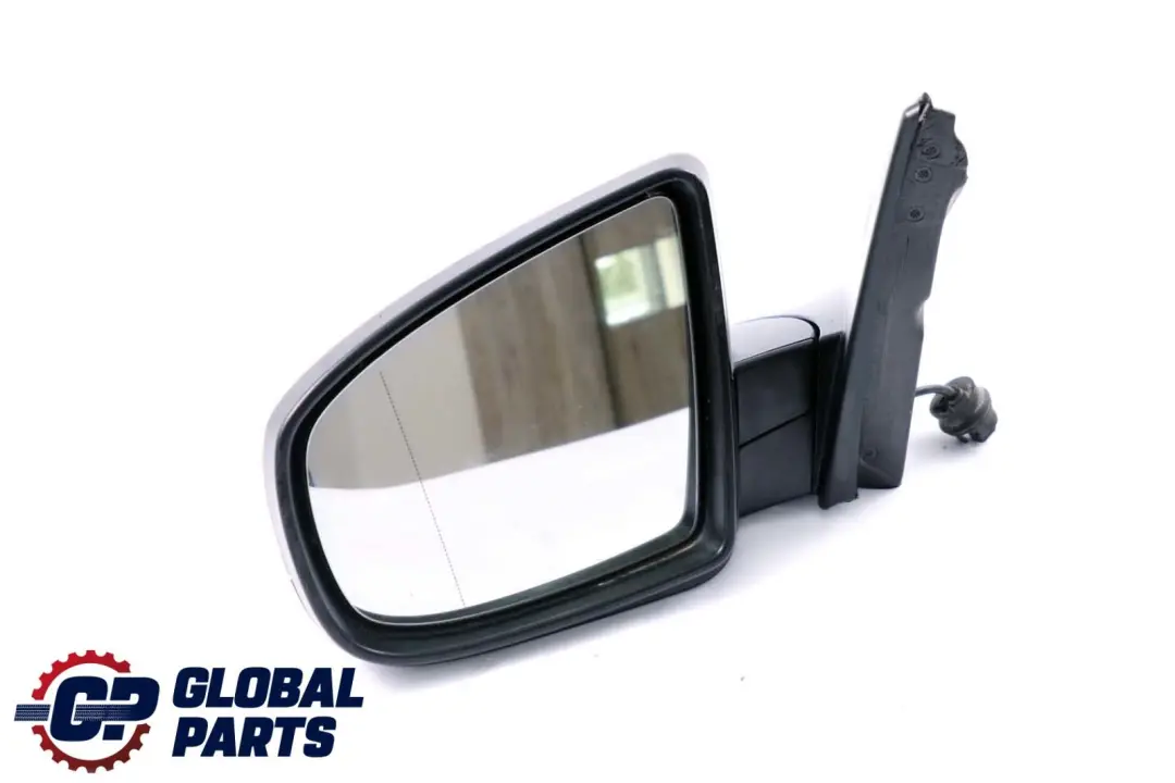 BMW X6 Series E71 Auto Dip Power Fold Left Wing Mirror N/S Alpinweiss White