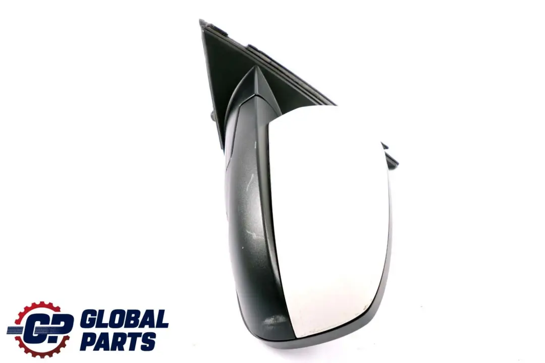 BMW X6 Series E71 Auto Dip Power Fold Left Wing Mirror N/S Alpinweiss White