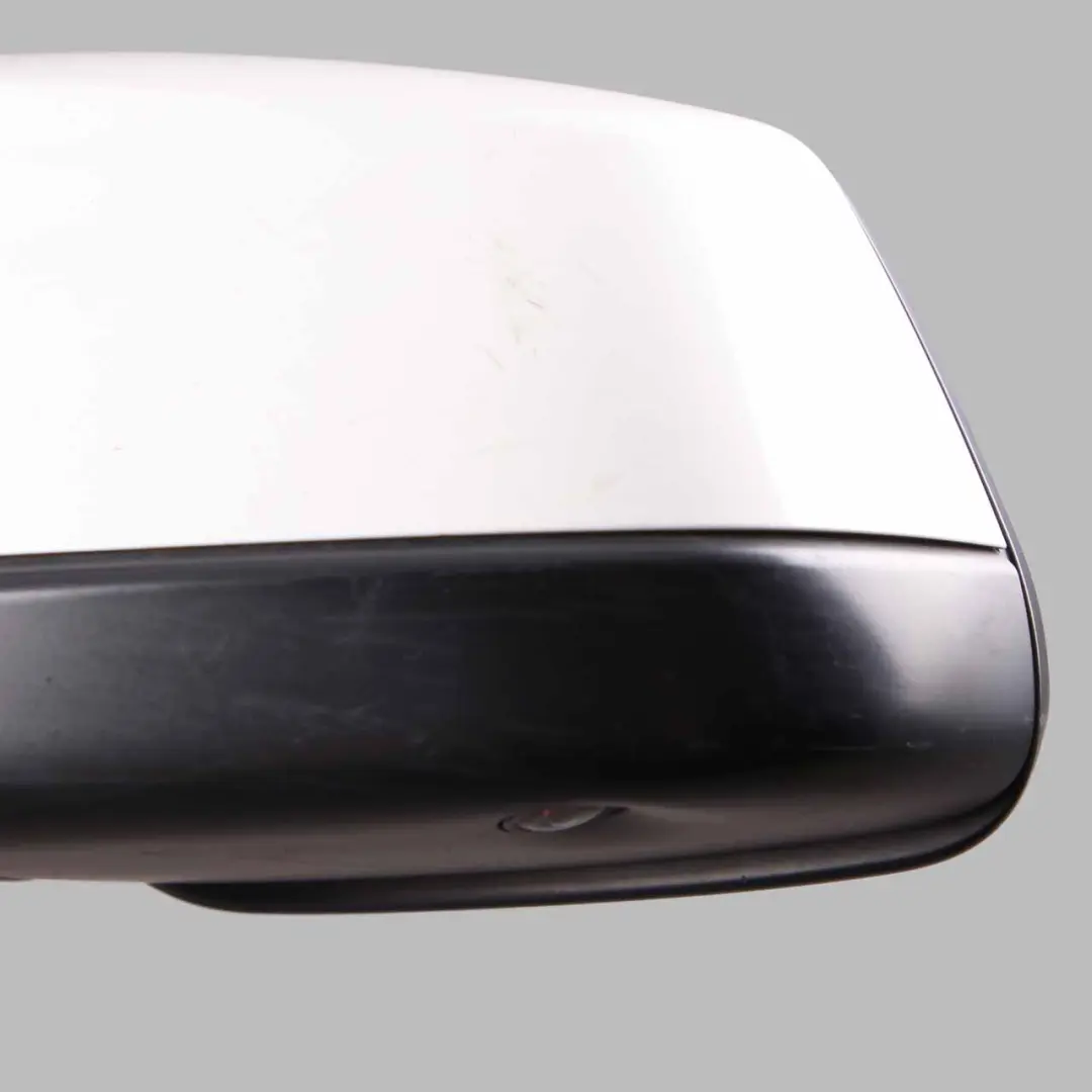 Wing Mirror BMW F10 F11 Door Left N/S Heated Auto Dip Alpinweiss White - 300